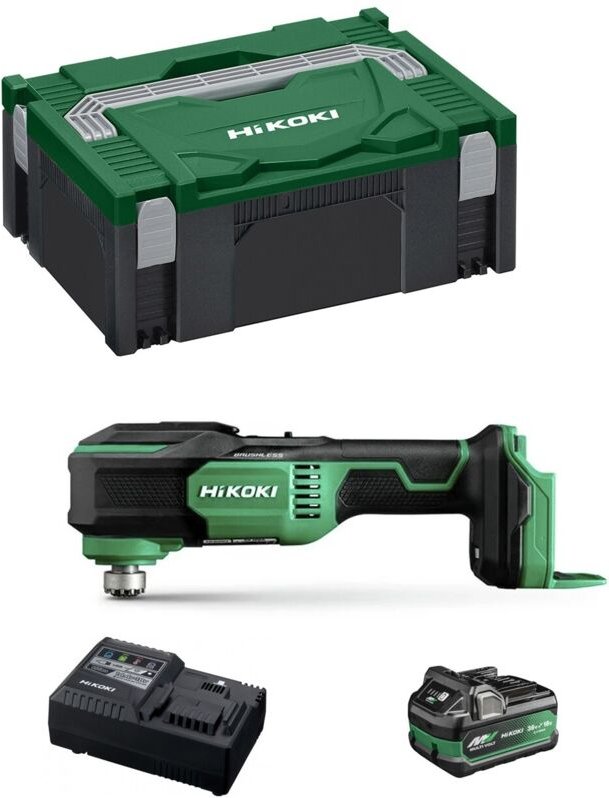 Multitool HIKOKI CV18DAA1X (1 x 2,5Ah/5,0Ah + UC18YSL3 + Koffer HSC II)