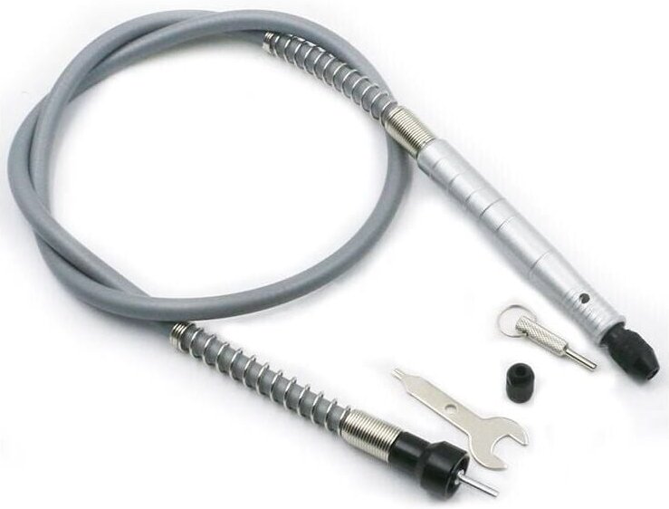 Thumbnail - Flexible Welle, flexible Welle, Bohrwelle 3,2 mm / 1/8 Zoll zum Verlängern und Erreichen der Länge, Wellenadapter für ro...