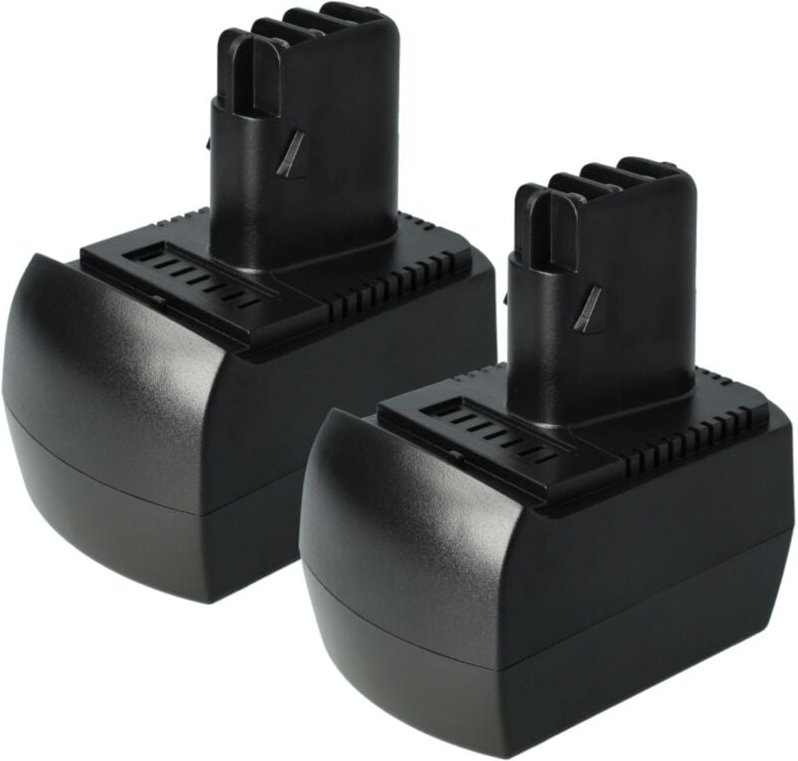 vhbw 2x Akku kompatibel mit Metabo BZ 12 SP, SSP 12, BSZ 12 Impuls, BSZ 12 Premium, BS 12 SP, BSZ 12 Werkzeug (1500 mAh,...