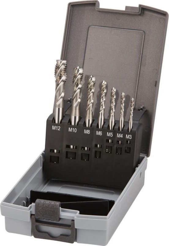 Fortis - Maschinengewindebohrer- Set hsse Typ gl/gs 40Grad M3-M12