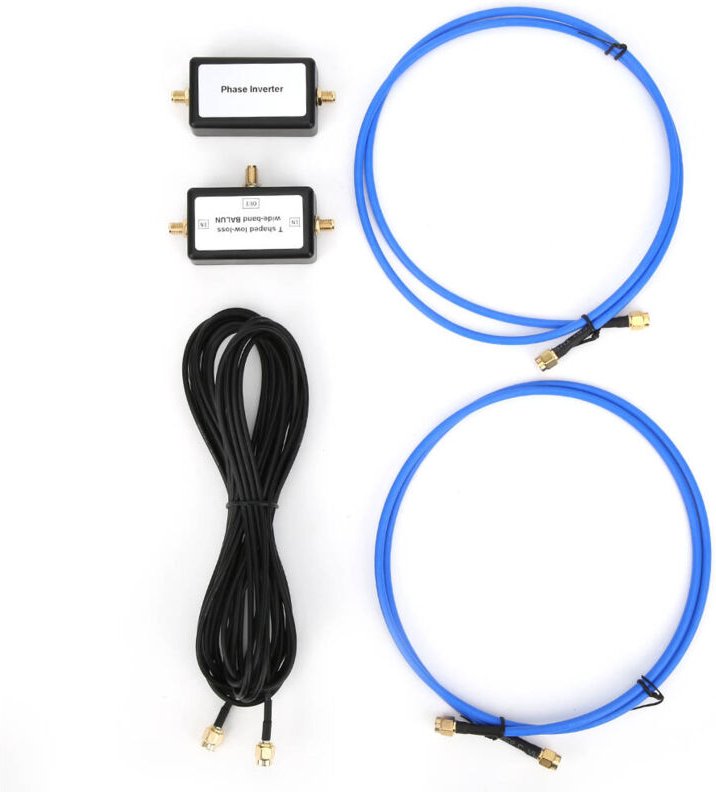Eosnow Magnetische Antenne Tragbare passive Schleifenantennen HF-Antwort 10 kHz bis 30 MHz 250 mW