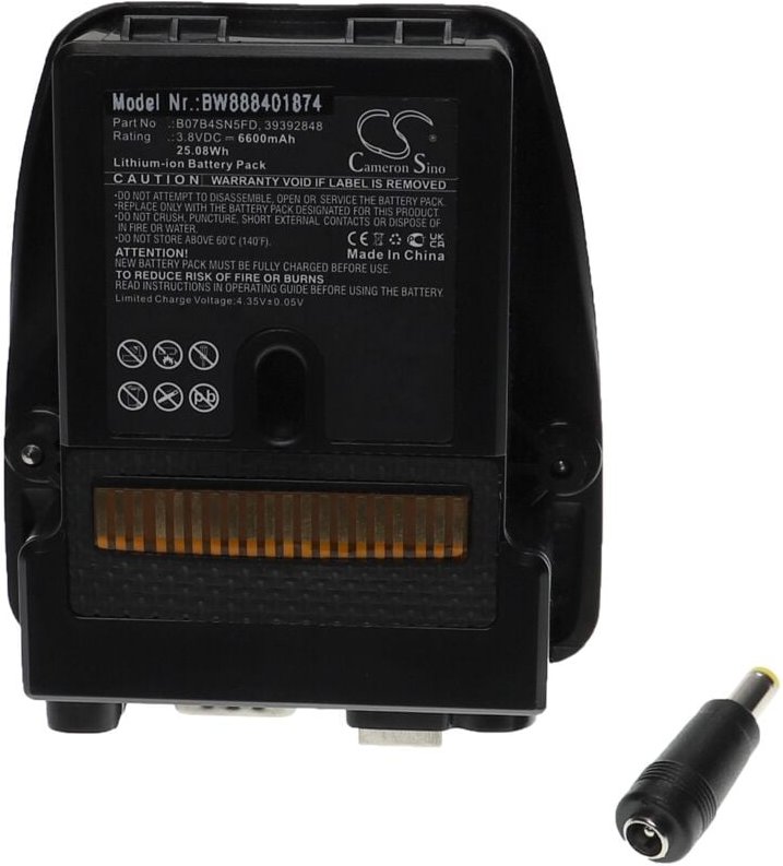 Vhbw - Akku Ersatz für Trimble 39392848, B07B4SN5FD für Messgerät (6600mAh, 3,8V, Li-Ion)