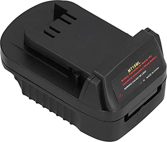 Tlily - Batterieadapter Stromquellenanschluss Ladekonvertierungsdock 18V MT18ML für Milwaukee Elektrowerkzeuge