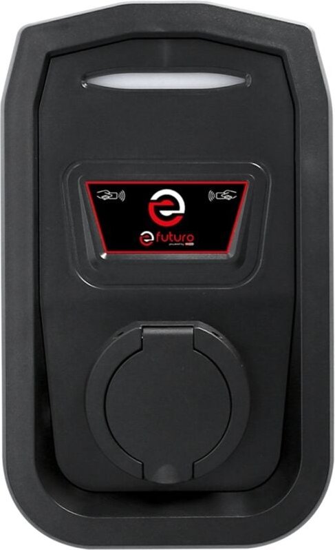 Ks Tools efuturo Wallbox mit Typ 2 Steckdose, 1 Phase, bis zu 3,7 kW, 16 a, 230 v, Mode 3, mit rfid Zugangskontrolle - 1...