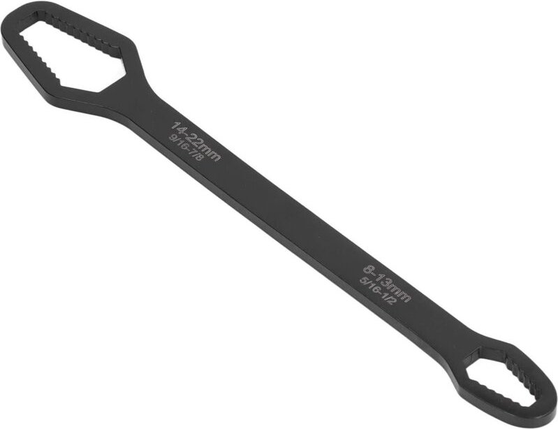 mm–22 mm Schraubenschlüssel, multifunktionaler Doppelschlüssel für Wasserleitungen