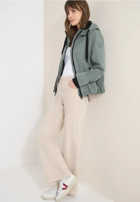 Cecil Damen Kurze Jacke in Grün, Gr: L