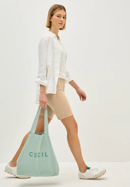 Cecil Damen Radlerhose in Beige, Gr: M