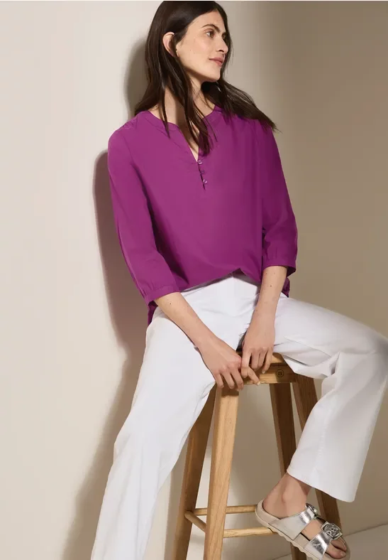 Cecil Damen Leichte Tunika in Pink, Gr: XXL