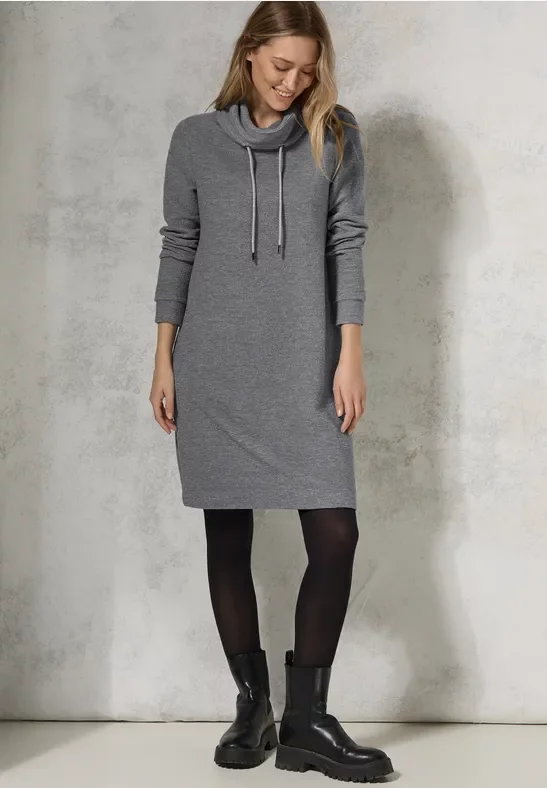 Cecil Damen Glitzerndes Ottoman-Kleid in Grau, Gr: XXL