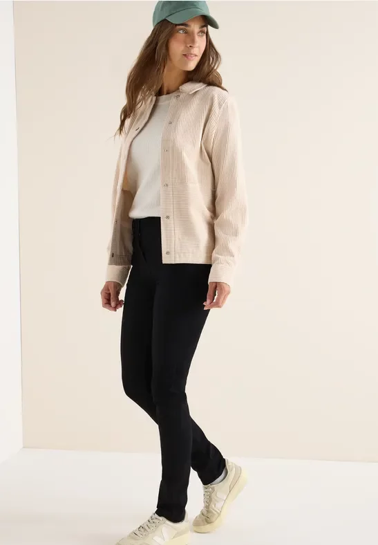 Thumbnail - Cecil Damen Slim Fit Jeans in Schwarz, Gr: 25