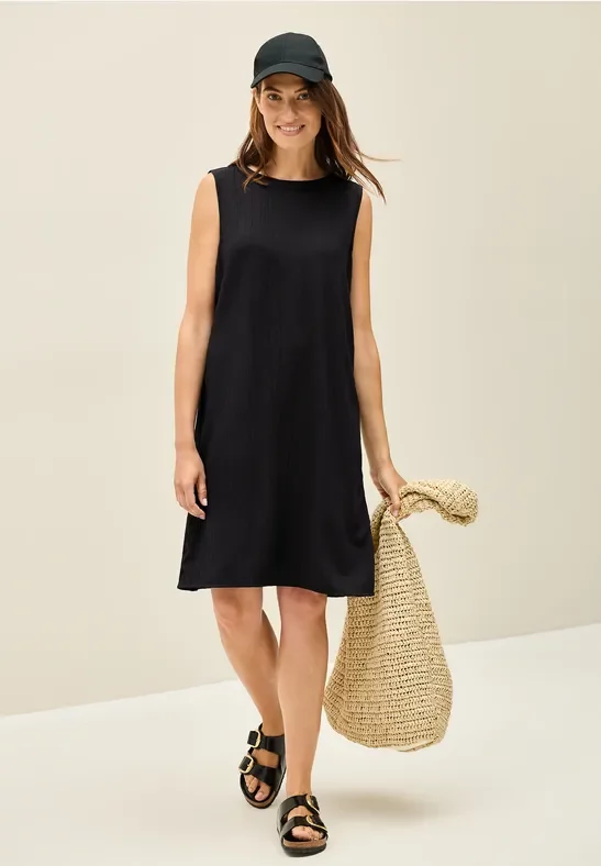 Thumbnail - Cecil Damen Ärmelloses Kleid in Schwarz, Gr: S