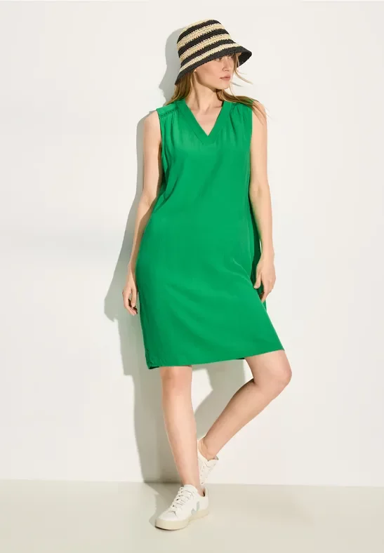 Thumbnail - Cecil Damen Struktur Kleid in Grün, Gr: M