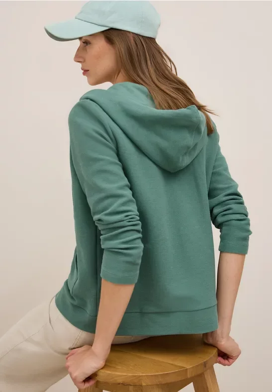 Cecil Damen Leichte Kapuzenjacke in Grün, Gr: XXL