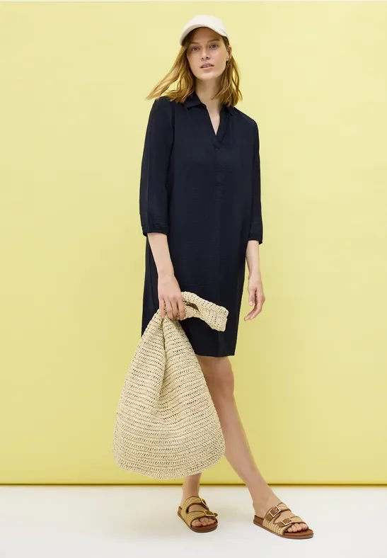 Thumbnail - Cecil Damen Blusenkleid in Blau, Gr: XS