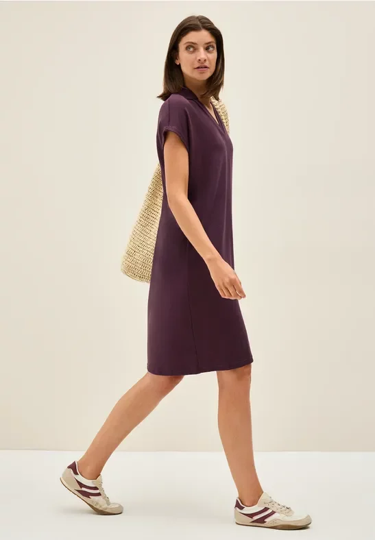 Cecil Damen Sommerliches Strick-Kleid in Rot, Gr: XL