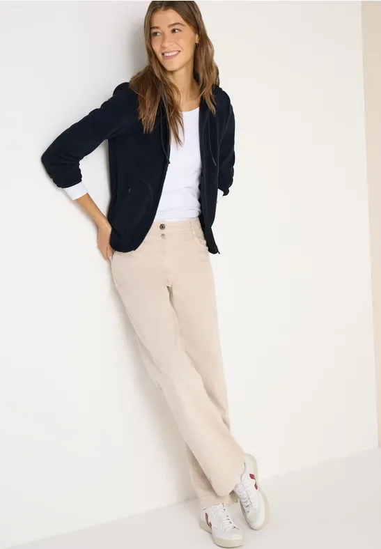 Cecil Damen Kapuzenjacke in Blau, Gr: XXL