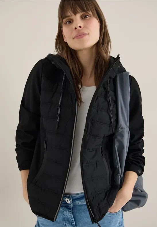 Cecil Damen Leichte Jacke in Schwarz, Gr: L