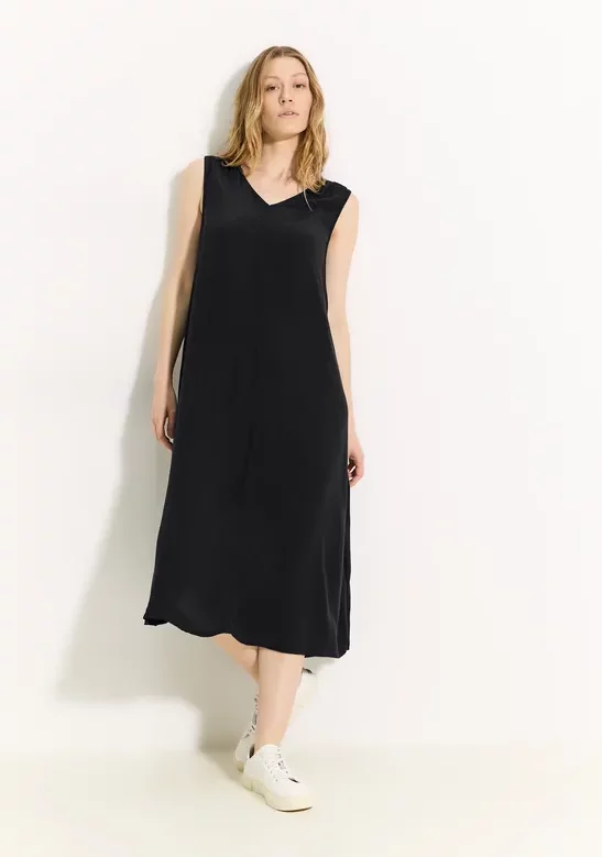 Cecil Damen Sommer-Kleid mit Struktur in Schwarz, Gr: S