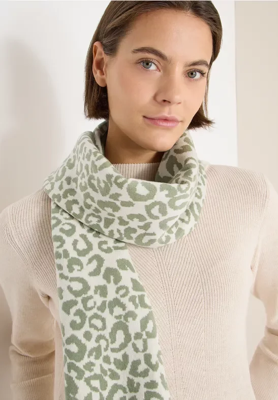 Cecil Damen Leo Dreieckstuch in Grün, Gr: One size