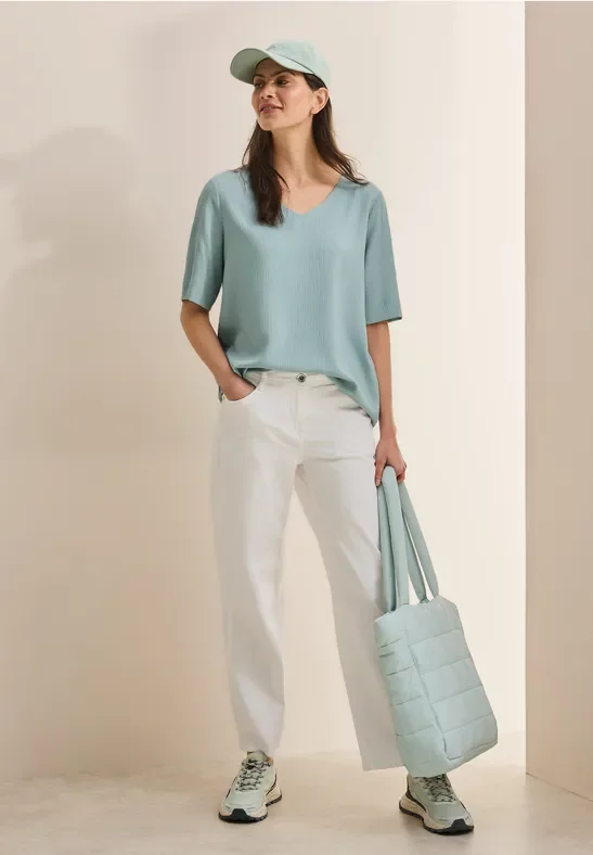 Thumbnail - Cecil Damen Strukturbluse in Grün, Gr: M