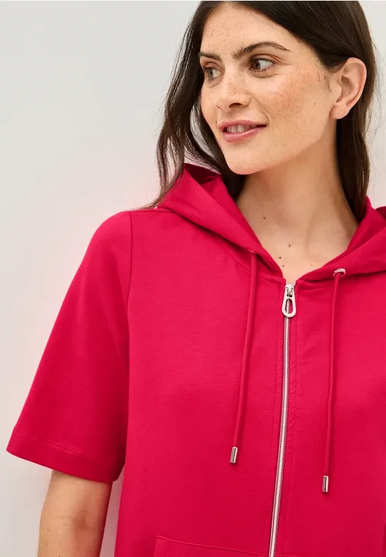 Cecil Damen Kapuzenjacke in Rot, Gr: L