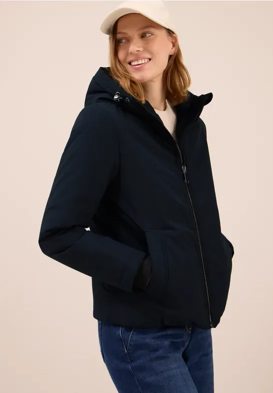 Cecil Damen Gefütterte Jacke in Blau, Gr: M