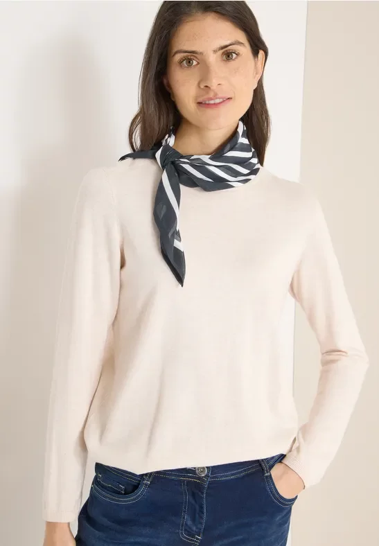 Cecil Damen Gemustertes Bandana in Blau, Gr: One size