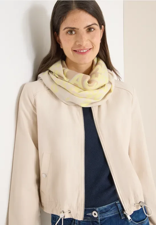 Cecil Damen Kuscheliger Loop Schal in Gelb, Gr: One size