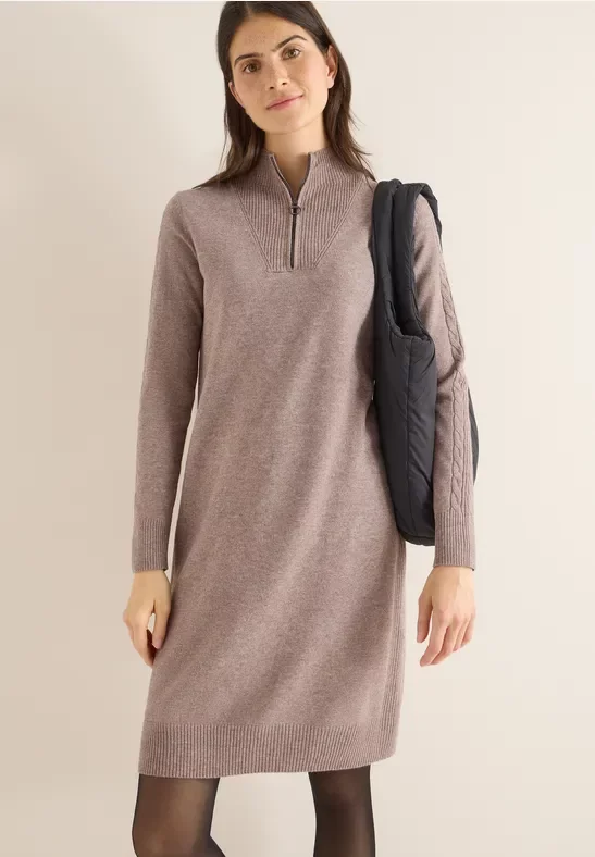 Cecil Damen Kuscheliges Kleid in Braun, Gr: XL