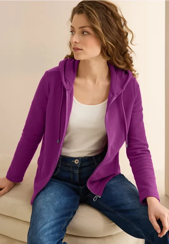 Cecil Damen Kapuzenjacke in Pink, Gr: L