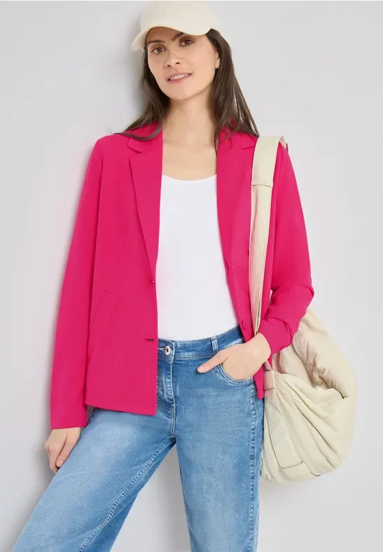 Cecil Damen Basic Blazer in Pink, Gr: M