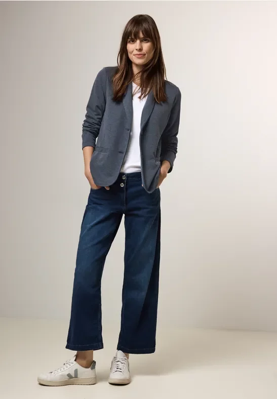 Thumbnail - Cecil Damen Basic Blazer in Blau, Gr: XS