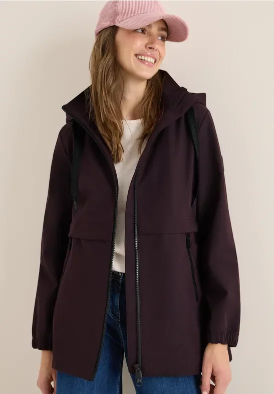 Thumbnail - Cecil Damen Kurze Trench Jacke in Rot, Gr: L