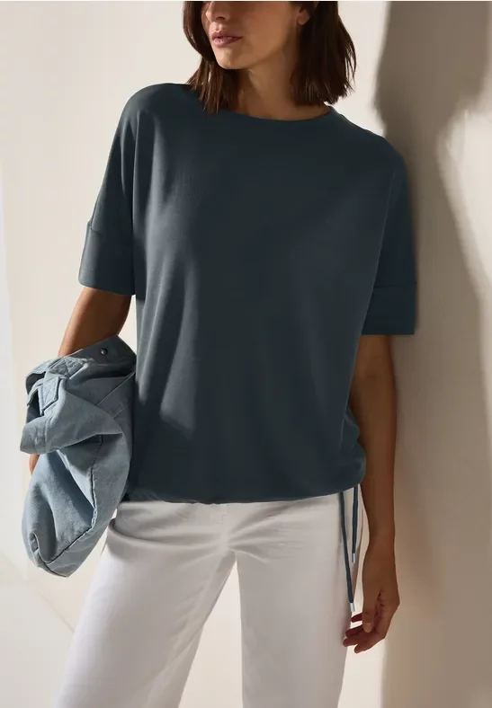 Cecil Damen Softes T-Shirt in Grün, Gr: XS