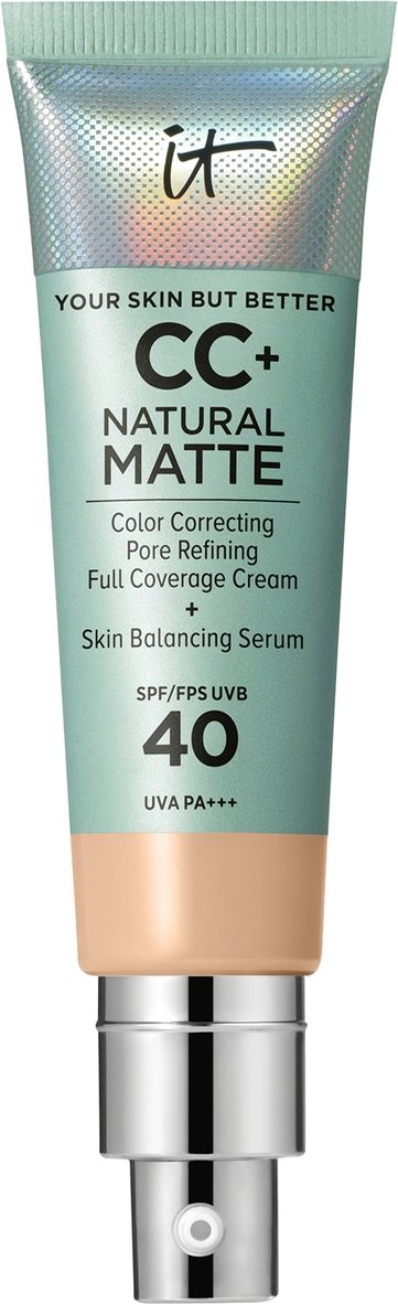 iT Cosmetics Your Skin But Better CC+ Natürlich Matt 32 ml (Verschiedene Farbtöne) - Light Medium