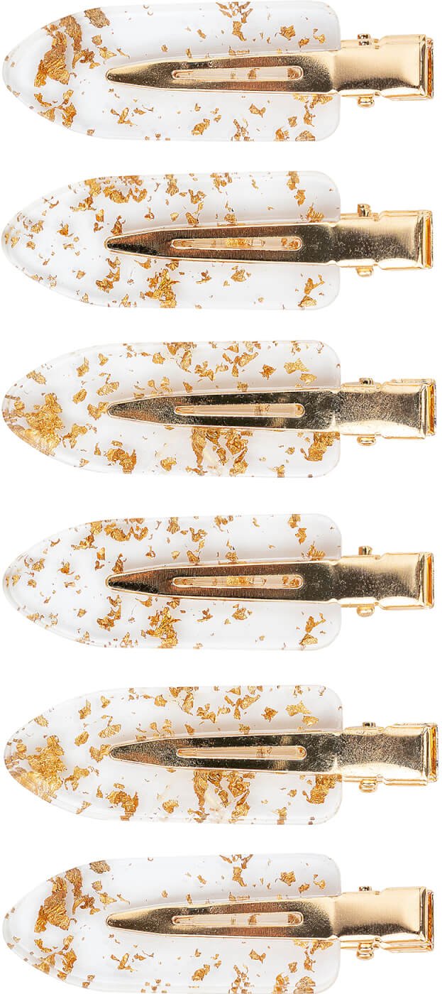 brushworks Gold Flake Klammern ohne Knick