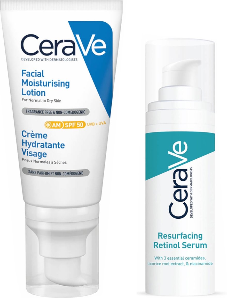 CeraVe Smooth and Protect Duo for Blemish-Prone Skin
