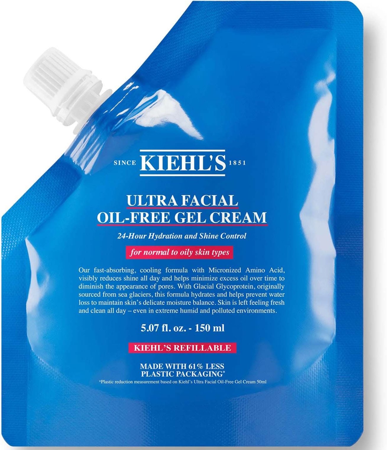 Kiehl's Ultra Gesichtscreme ohne Öl Nachfüllbeutel 150 ml