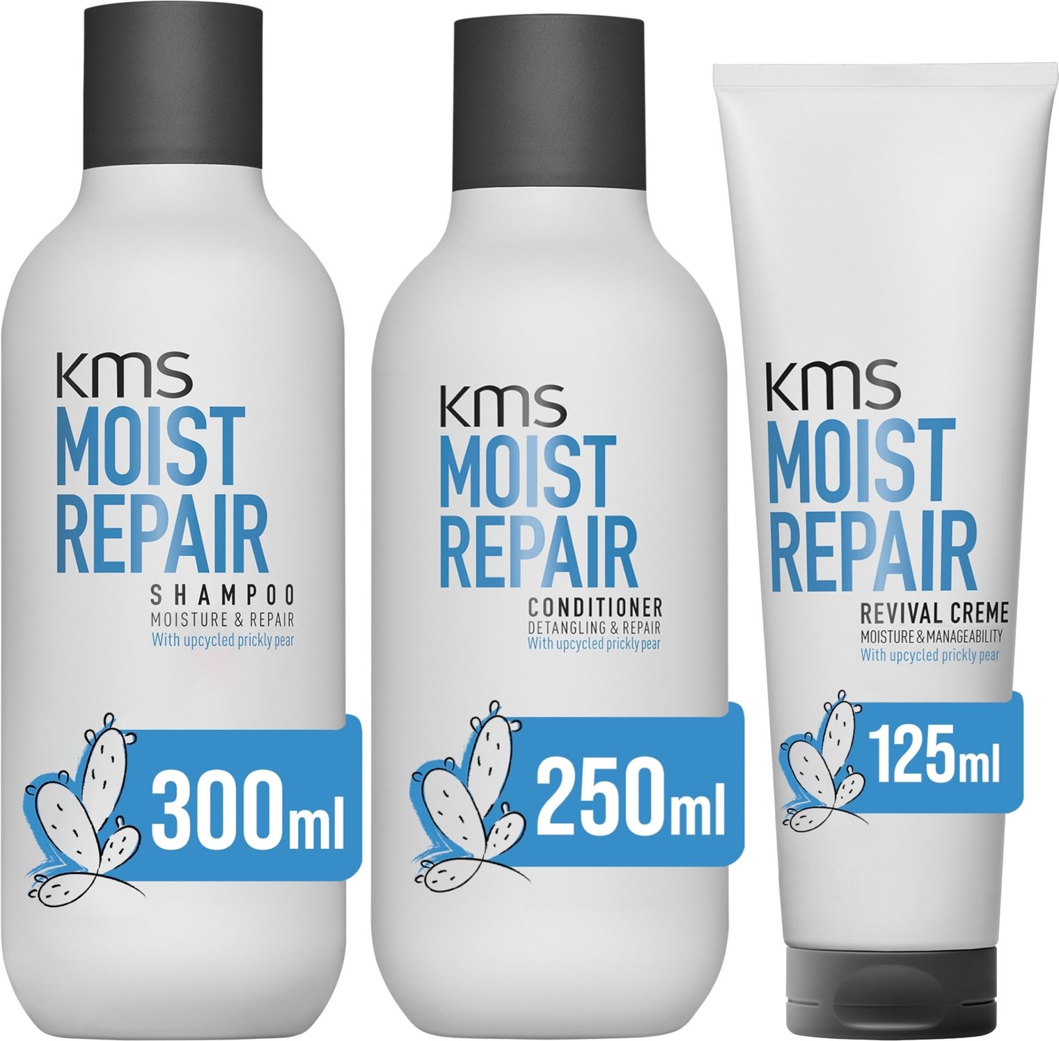 KMS Hair Rescue Routine for Dry, Damaged Hair