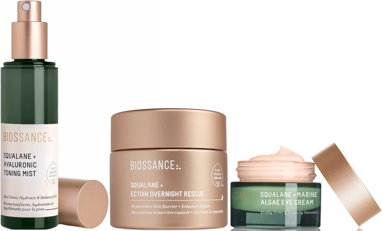 Biossance Ectoin Nightime Routine