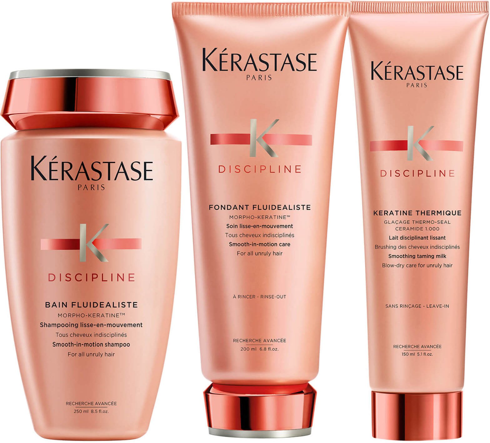 Kérastase Discipline 3 Step Smoothing Anti-Frizz Routine