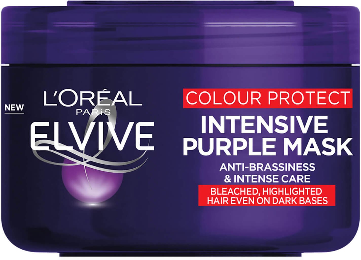 L'Oréal Elvive Colour Protect Anti-Messington Lila Maske 250 ml