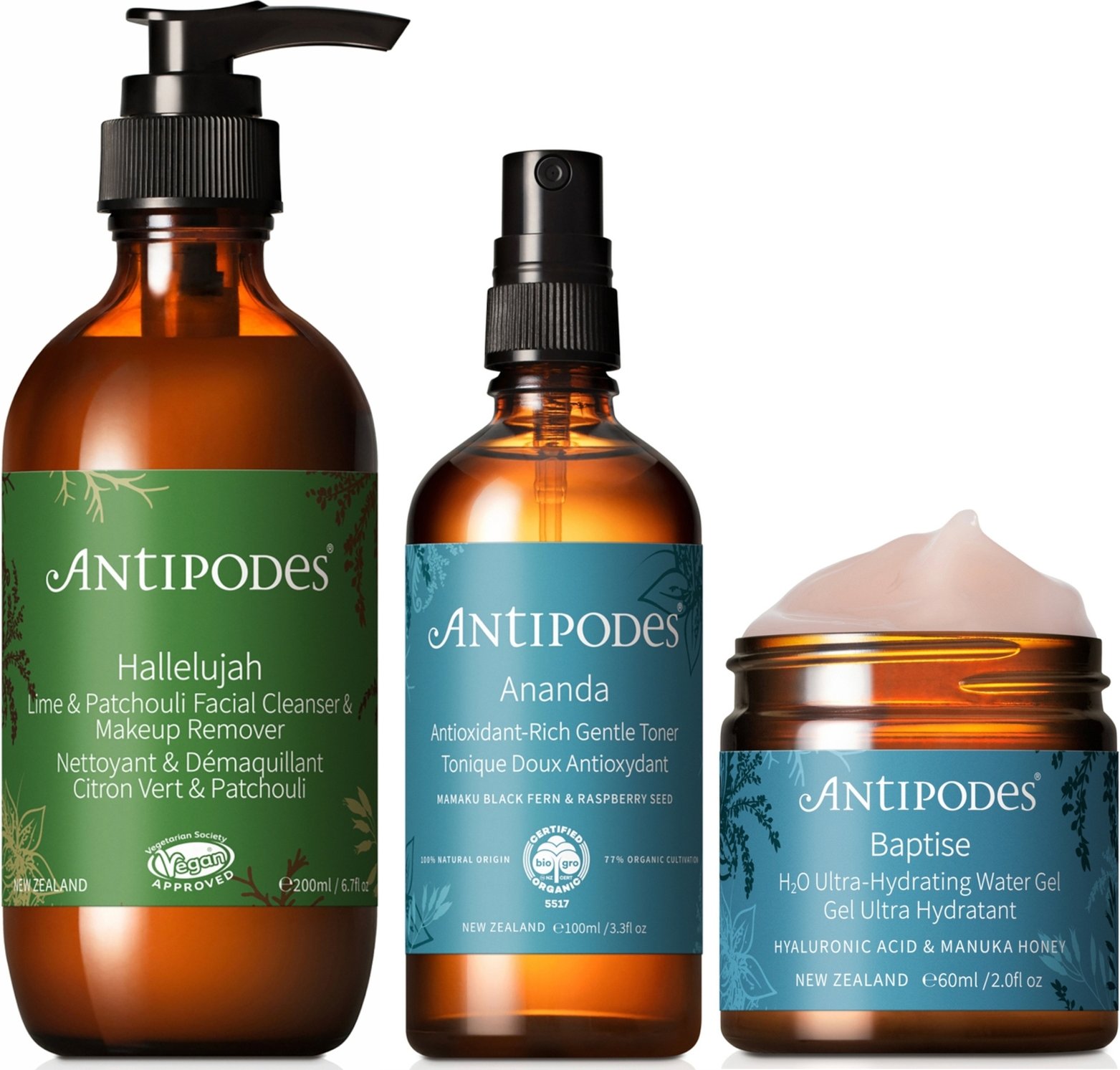 Antipodes Cleanse & Hydrate Bundle