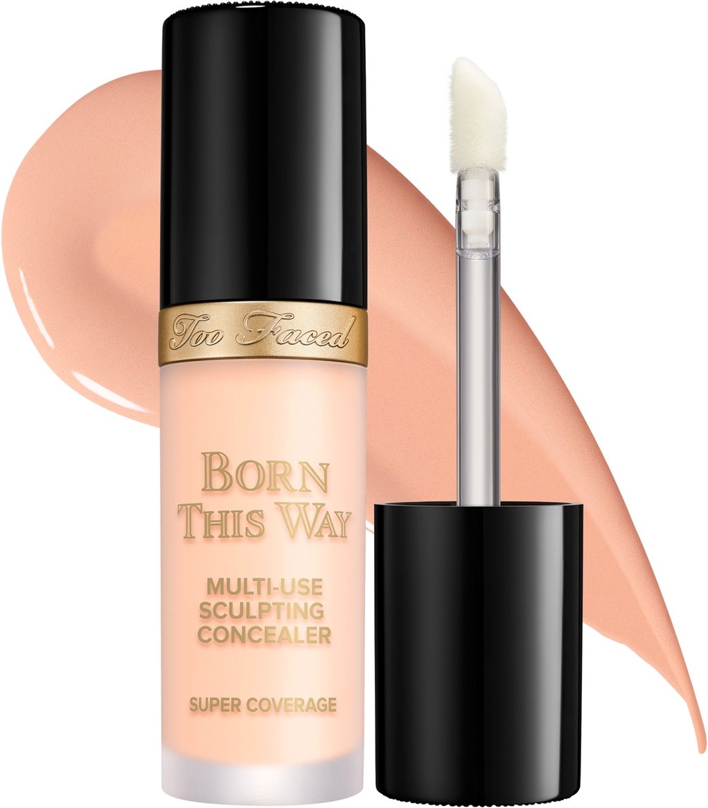 Too Faced Born This Way Super Coverage Multi-Use Concealer 13.5ml (Various Shades) - Cream Puff
