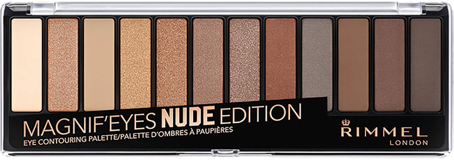 Rimmel 12 Pan Eyeshadow Palette – Nude Edition 14 g