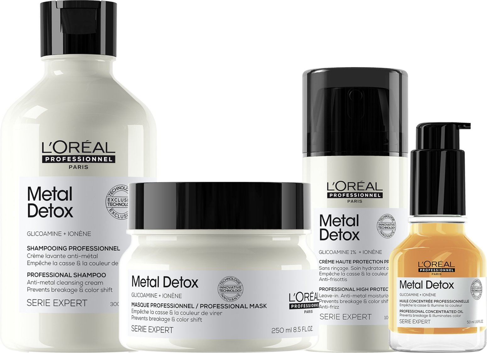 L'Oréal Professionnel Serié Expert Ultimate Metal Detox Routine Bundle