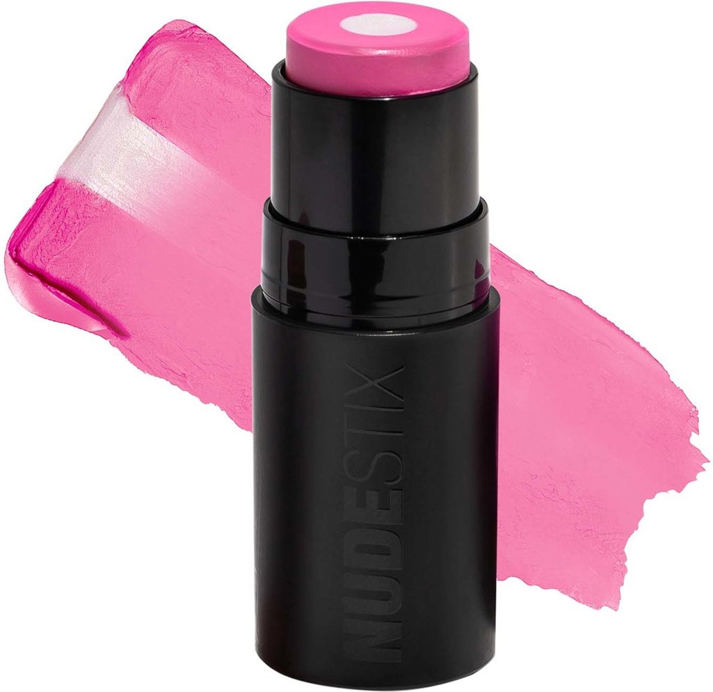 Thumbnail - NUDESTIX Nudies Matte and Glow Core All Over Face Blush Colour 6g (Various Shades) - Magenta Magic