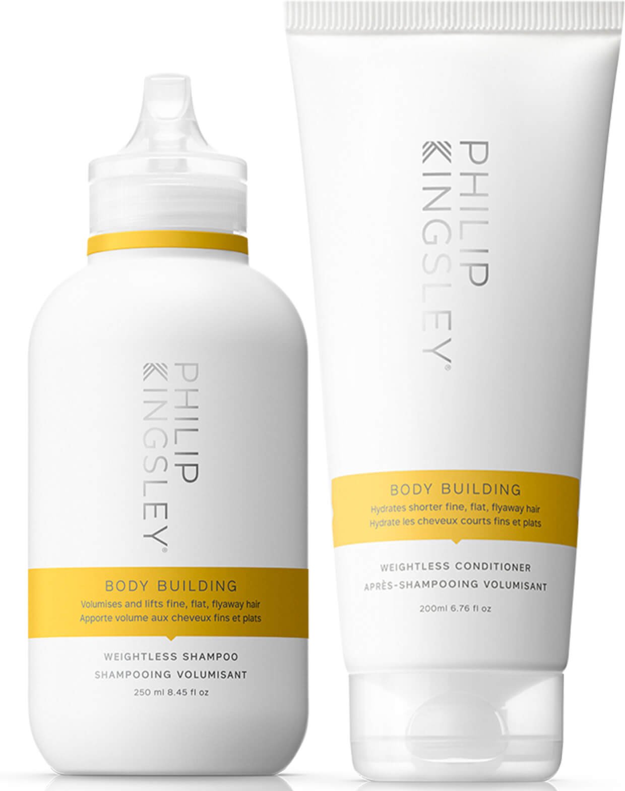 Philip Kingsley Body Building Shampoo 250ml and Conditioner 200ml Duo