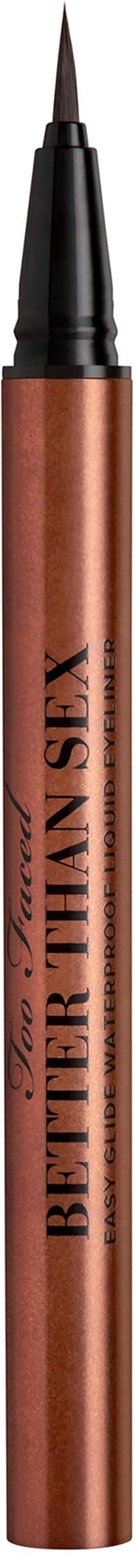 Too Faced Better Than Sex Easy Glide Wasserfester flüssiger Eyeliner 0,6 ml (Verschiedene Farbtöne) - Chocolate