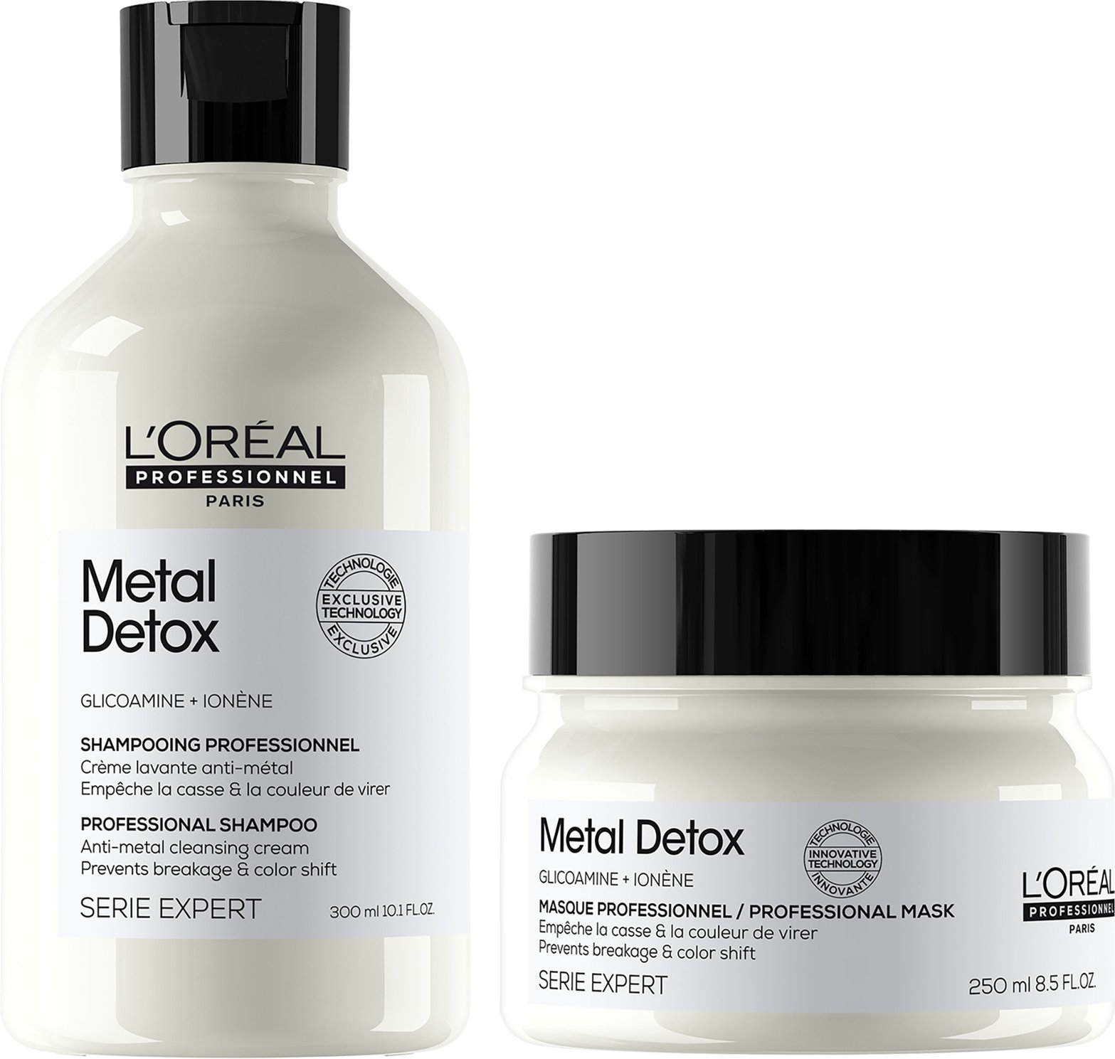 L'Oréal Professionnel Metal Detox Shampoo and Masque Bundle